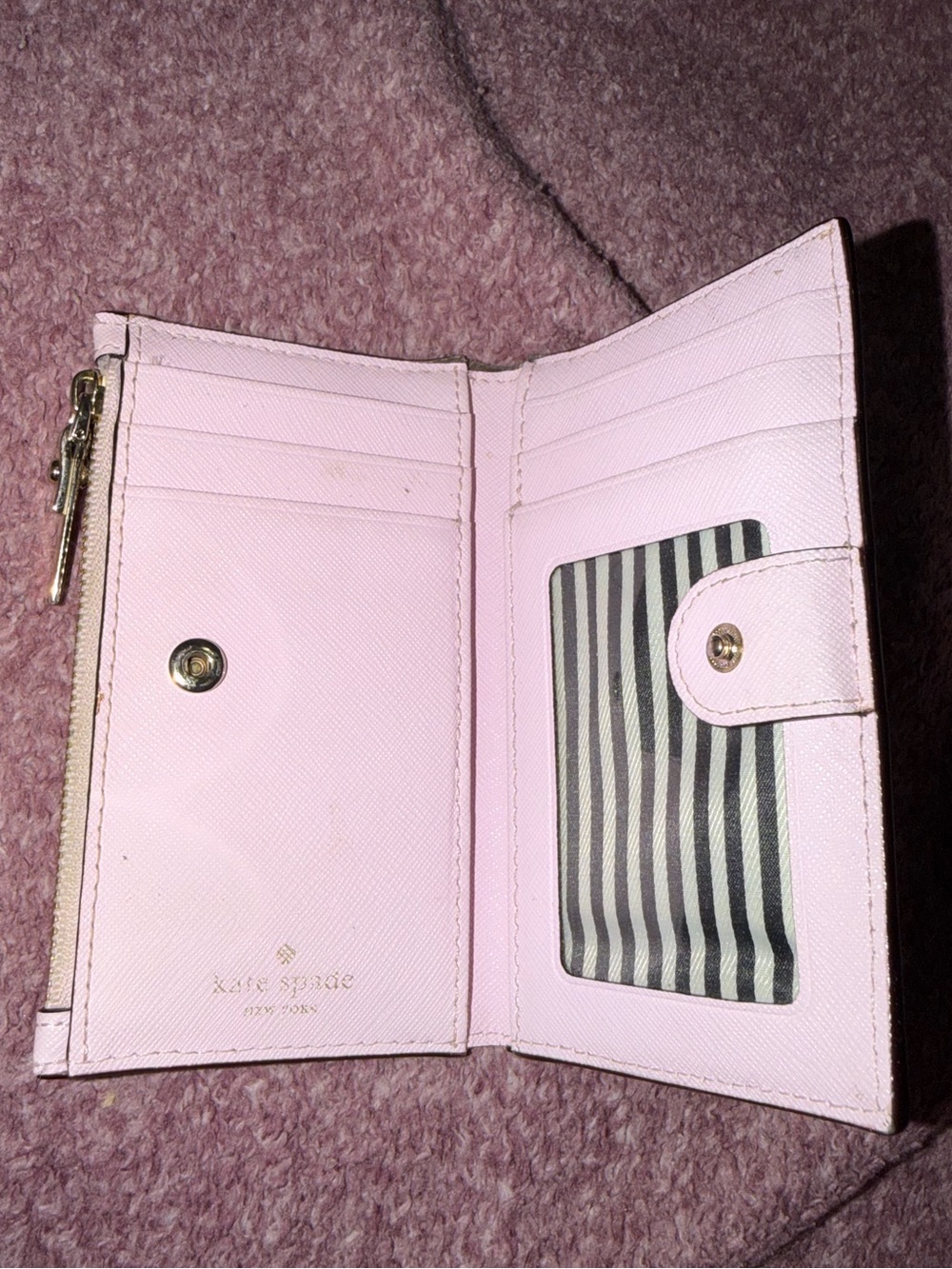 Kate Spade Soft Pale Pink Wallet - Picture 3 of 6